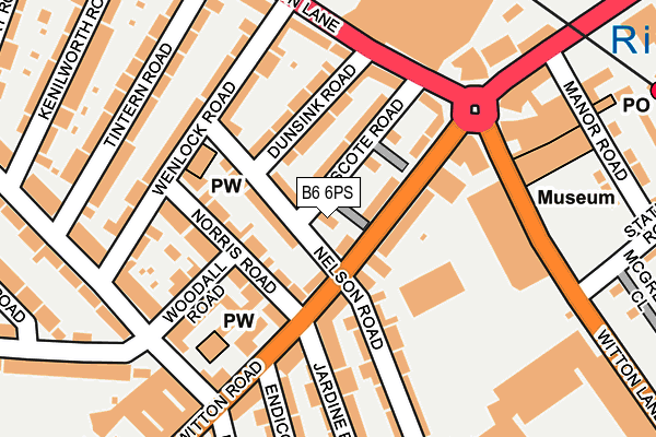 B6 6PS map - OS OpenMap – Local (Ordnance Survey) B6 6PS map - OS OpenMap – Local (Ordnance Survey)