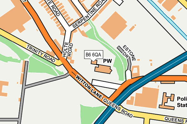 B6 6QA map - OS OpenMap – Local (Ordnance Survey) B6 6QA map - OS OpenMap – Local (Ordnance Survey)