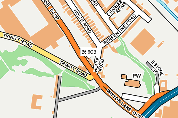 B6 6QB map - OS OpenMap – Local (Ordnance Survey) B6 6QB map - OS OpenMap – Local (Ordnance Survey)