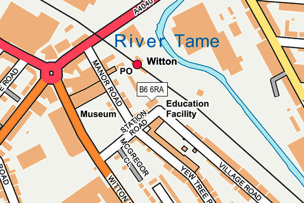 B6 6RA map - OS OpenMap – Local (Ordnance Survey) B6 6RA map - OS OpenMap – Local (Ordnance Survey)