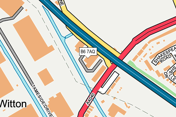 B6 7AQ map - OS OpenMap – Local (Ordnance Survey) B6 7AQ map - OS OpenMap – Local (Ordnance Survey)