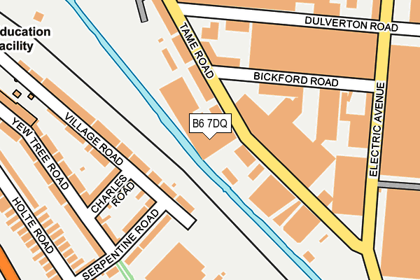 B6 7DQ map - OS OpenMap – Local (Ordnance Survey) B6 7DQ map - OS OpenMap – Local (Ordnance Survey)