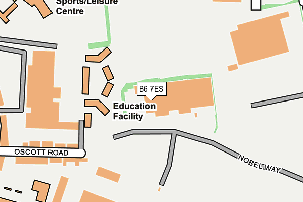 B6 7ES map - OS OpenMap – Local (Ordnance Survey) B6 7ES map - OS OpenMap – Local (Ordnance Survey)