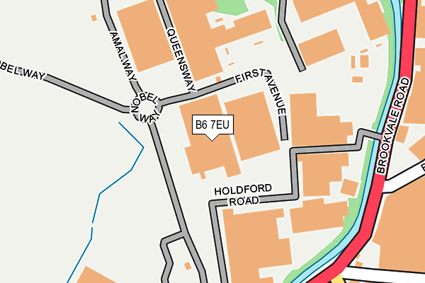 B6 7EU map - OS OpenMap – Local (Ordnance Survey) B6 7EU map - OS OpenMap – Local (Ordnance Survey)
