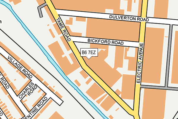 B6 7EZ map - OS OpenMap – Local (Ordnance Survey) B6 7EZ map - OS OpenMap – Local (Ordnance Survey)