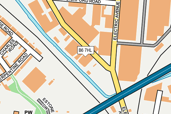 B6 7HL map - OS OpenMap – Local (Ordnance Survey) B6 7HL map - OS OpenMap – Local (Ordnance Survey)
