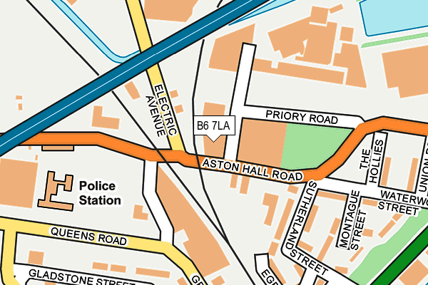 B6 7LA map - OS OpenMap – Local (Ordnance Survey) B6 7LA map - OS OpenMap – Local (Ordnance Survey)