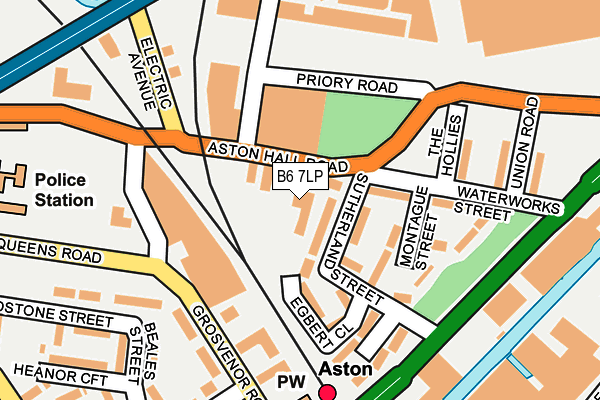 B6 7LP map - OS OpenMap – Local (Ordnance Survey) B6 7LP map - OS OpenMap – Local (Ordnance Survey)