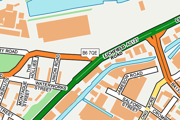 B6 7QE map - OS OpenMap – Local (Ordnance Survey) B6 7QE map - OS OpenMap – Local (Ordnance Survey)