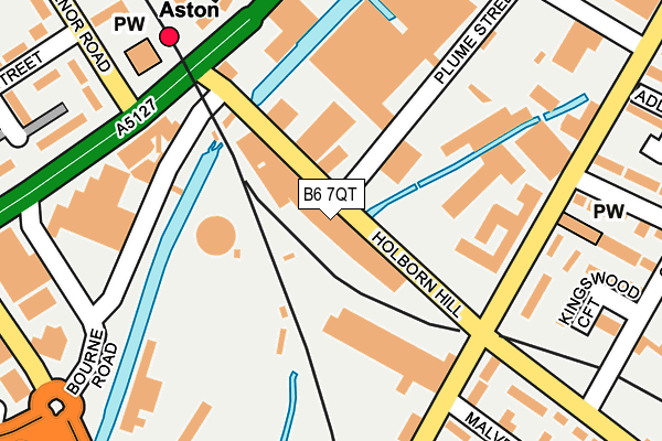 B6 7QT map - OS OpenMap – Local (Ordnance Survey) B6 7QT map - OS OpenMap – Local (Ordnance Survey)