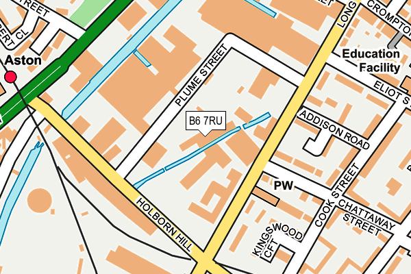 B6 7RU map - OS OpenMap – Local (Ordnance Survey) B6 7RU map - OS OpenMap – Local (Ordnance Survey)