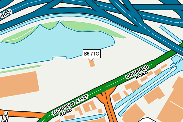 B6 7TG map - OS OpenMap – Local (Ordnance Survey) B6 7TG map - OS OpenMap – Local (Ordnance Survey)