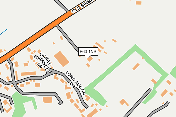 B60 1NS map - OS OpenMap – Local (Ordnance Survey) B60 1NS map - OS OpenMap – Local (Ordnance Survey)