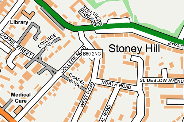 B60 2NG map - OS OpenMap – Local (Ordnance Survey) B60 2NG map - OS OpenMap – Local (Ordnance Survey)