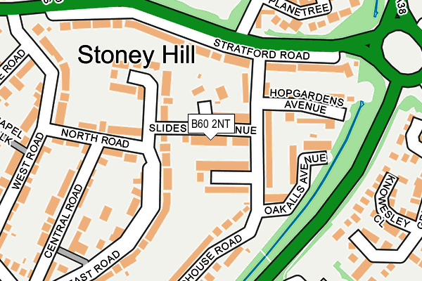 B60 2NT map - OS OpenMap – Local (Ordnance Survey) B60 2NT map - OS OpenMap – Local (Ordnance Survey)