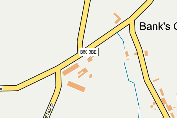 B60 3BE map - OS OpenMap – Local (Ordnance Survey) B60 3BE map - OS OpenMap – Local (Ordnance Survey)