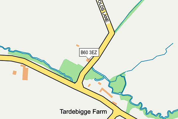 B60 3EZ map - OS OpenMap – Local (Ordnance Survey) B60 3EZ map - OS OpenMap – Local (Ordnance Survey)