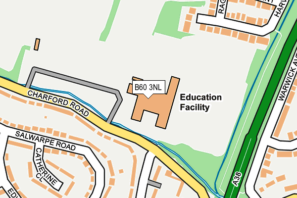 B60 3NL map - OS OpenMap – Local (Ordnance Survey) B60 3NL map - OS OpenMap – Local (Ordnance Survey)