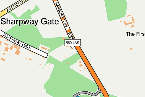 B60 4AS map - OS OpenMap – Local (Ordnance Survey) B60 4AS map - OS OpenMap – Local (Ordnance Survey)