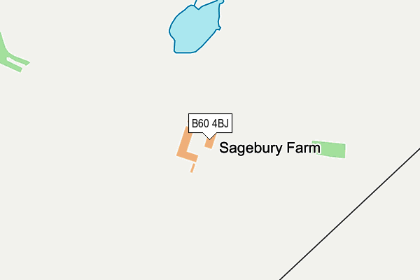 B60 4BJ map - OS OpenMap – Local (Ordnance Survey) B60 4BJ map - OS OpenMap – Local (Ordnance Survey)