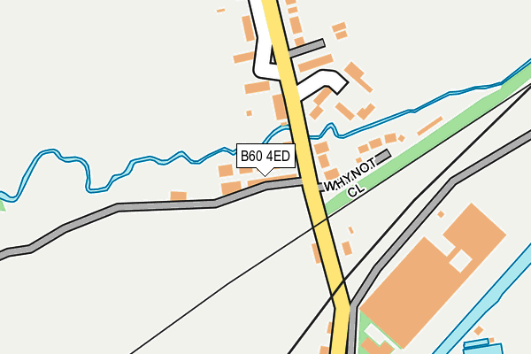 B60 4ED map - OS OpenMap – Local (Ordnance Survey) B60 4ED map - OS OpenMap – Local (Ordnance Survey)