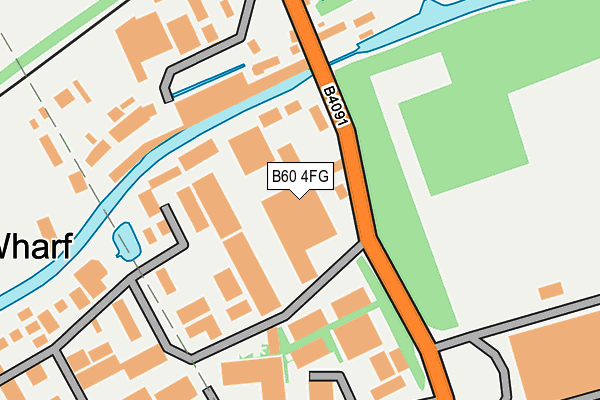 B60 4FG map - OS OpenMap – Local (Ordnance Survey) B60 4FG map - OS OpenMap – Local (Ordnance Survey)