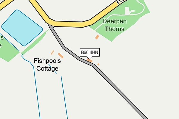 B60 4HN map - OS OpenMap – Local (Ordnance Survey) B60 4HN map - OS OpenMap – Local (Ordnance Survey)