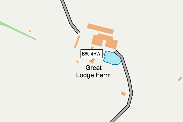 B60 4HW map - OS OpenMap – Local (Ordnance Survey) B60 4HW map - OS OpenMap – Local (Ordnance Survey)