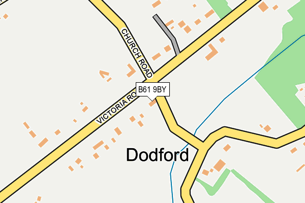 B61 9BY map - OS OpenMap – Local (Ordnance Survey) B61 9BY map - OS OpenMap – Local (Ordnance Survey)