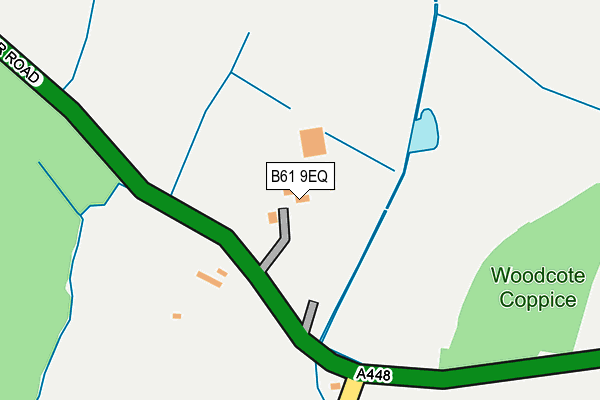 B61 9EQ map - OS OpenMap – Local (Ordnance Survey) B61 9EQ map - OS OpenMap – Local (Ordnance Survey)