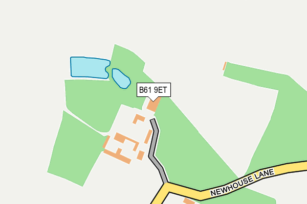 B61 9ET map - OS OpenMap – Local (Ordnance Survey) B61 9ET map - OS OpenMap – Local (Ordnance Survey)