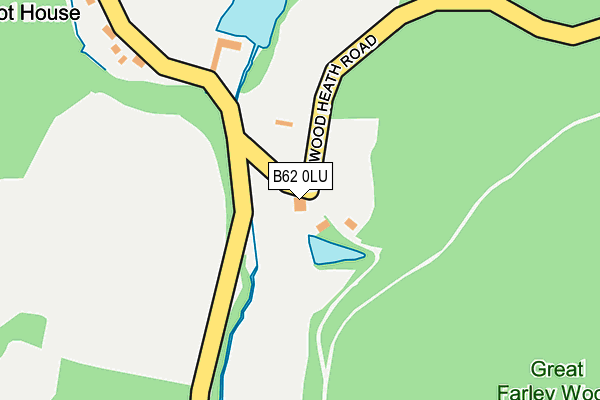 B62 0LU map - OS OpenMap – Local (Ordnance Survey) B62 0LU map - OS OpenMap – Local (Ordnance Survey)