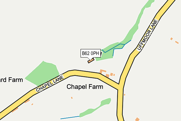 B62 0PH map - OS OpenMap – Local (Ordnance Survey) B62 0PH map - OS OpenMap – Local (Ordnance Survey)