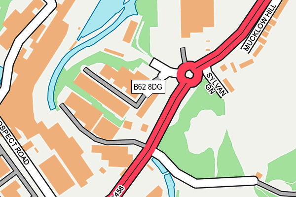 B62 8DG map - OS OpenMap – Local (Ordnance Survey) B62 8DG map - OS OpenMap – Local (Ordnance Survey)