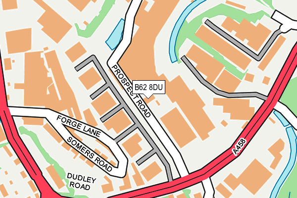 B62 8DU map - OS OpenMap – Local (Ordnance Survey) B62 8DU map - OS OpenMap – Local (Ordnance Survey)