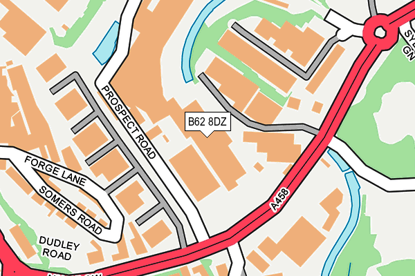 B62 8DZ map - OS OpenMap – Local (Ordnance Survey) B62 8DZ map - OS OpenMap – Local (Ordnance Survey)