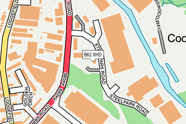B62 8HD map - OS OpenMap – Local (Ordnance Survey) B62 8HD map - OS OpenMap – Local (Ordnance Survey)