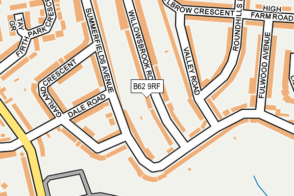 B62 9RF map - OS OpenMap – Local (Ordnance Survey) B62 9RF map - OS OpenMap – Local (Ordnance Survey)