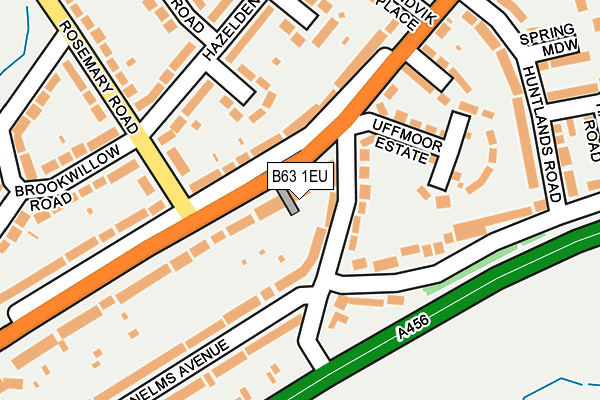 B63 1EU map - OS OpenMap – Local (Ordnance Survey) B63 1EU map - OS OpenMap – Local (Ordnance Survey)