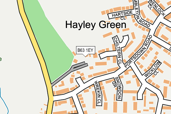 B63 1EY map - OS OpenMap – Local (Ordnance Survey) B63 1EY map - OS OpenMap – Local (Ordnance Survey)