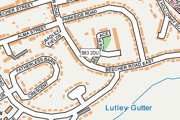 B63 2DU map - OS OpenMap – Local (Ordnance Survey) B63 2DU map - OS OpenMap – Local (Ordnance Survey)