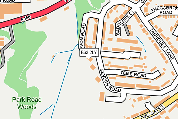 B63 2LY map - OS OpenMap – Local (Ordnance Survey) B63 2LY map - OS OpenMap – Local (Ordnance Survey)