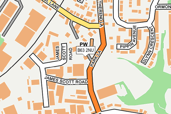 B63 2NU map - OS OpenMap – Local (Ordnance Survey) B63 2NU map - OS OpenMap – Local (Ordnance Survey)