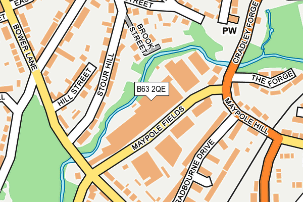 B63 2QE map - OS OpenMap – Local (Ordnance Survey) B63 2QE map - OS OpenMap – Local (Ordnance Survey)