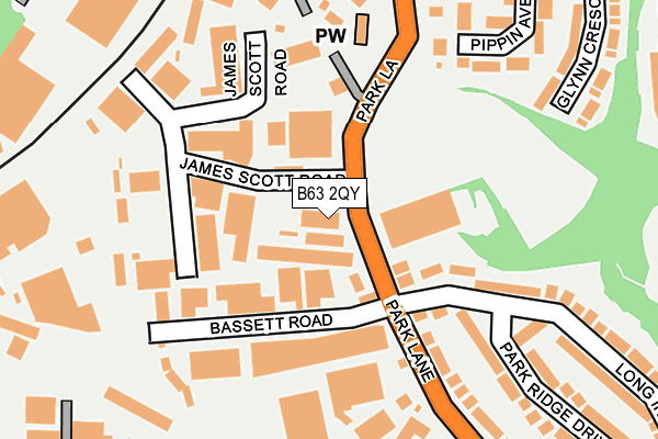 B63 2QY map - OS OpenMap – Local (Ordnance Survey) B63 2QY map - OS OpenMap – Local (Ordnance Survey)