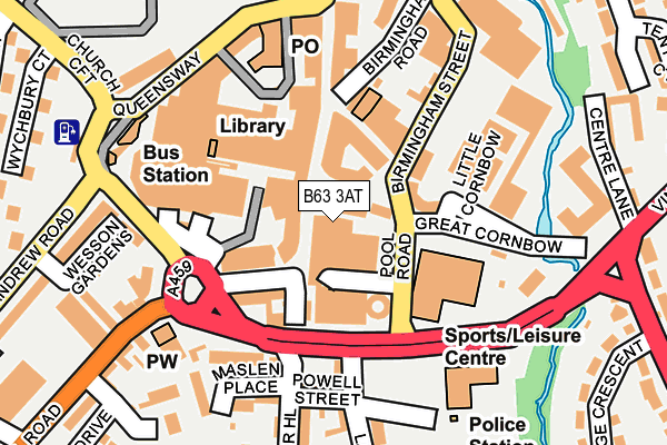 B63 3AT map - OS OpenMap – Local (Ordnance Survey) B63 3AT map - OS OpenMap – Local (Ordnance Survey)