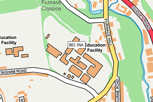 B63 3NA map - OS OpenMap – Local (Ordnance Survey) B63 3NA map - OS OpenMap – Local (Ordnance Survey)
