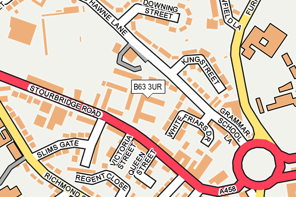 B63 3UR map - OS OpenMap – Local (Ordnance Survey) B63 3UR map - OS OpenMap – Local (Ordnance Survey)