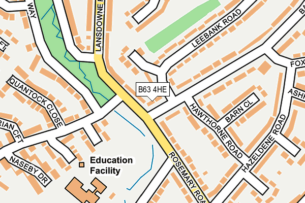 B63 4HE map - OS OpenMap – Local (Ordnance Survey) B63 4HE map - OS OpenMap – Local (Ordnance Survey)