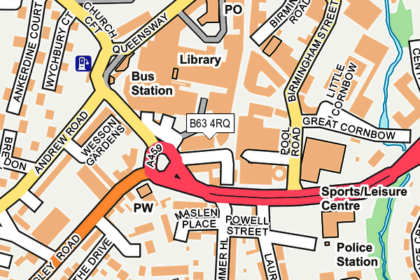 B63 4RQ map - OS OpenMap – Local (Ordnance Survey) B63 4RQ map - OS OpenMap – Local (Ordnance Survey)
